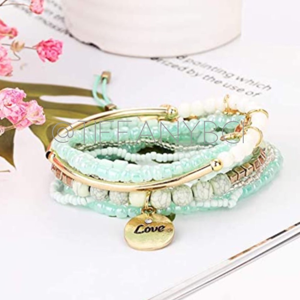 Boho LOVE Stackable Bracelet Set - Picture 5 of 5